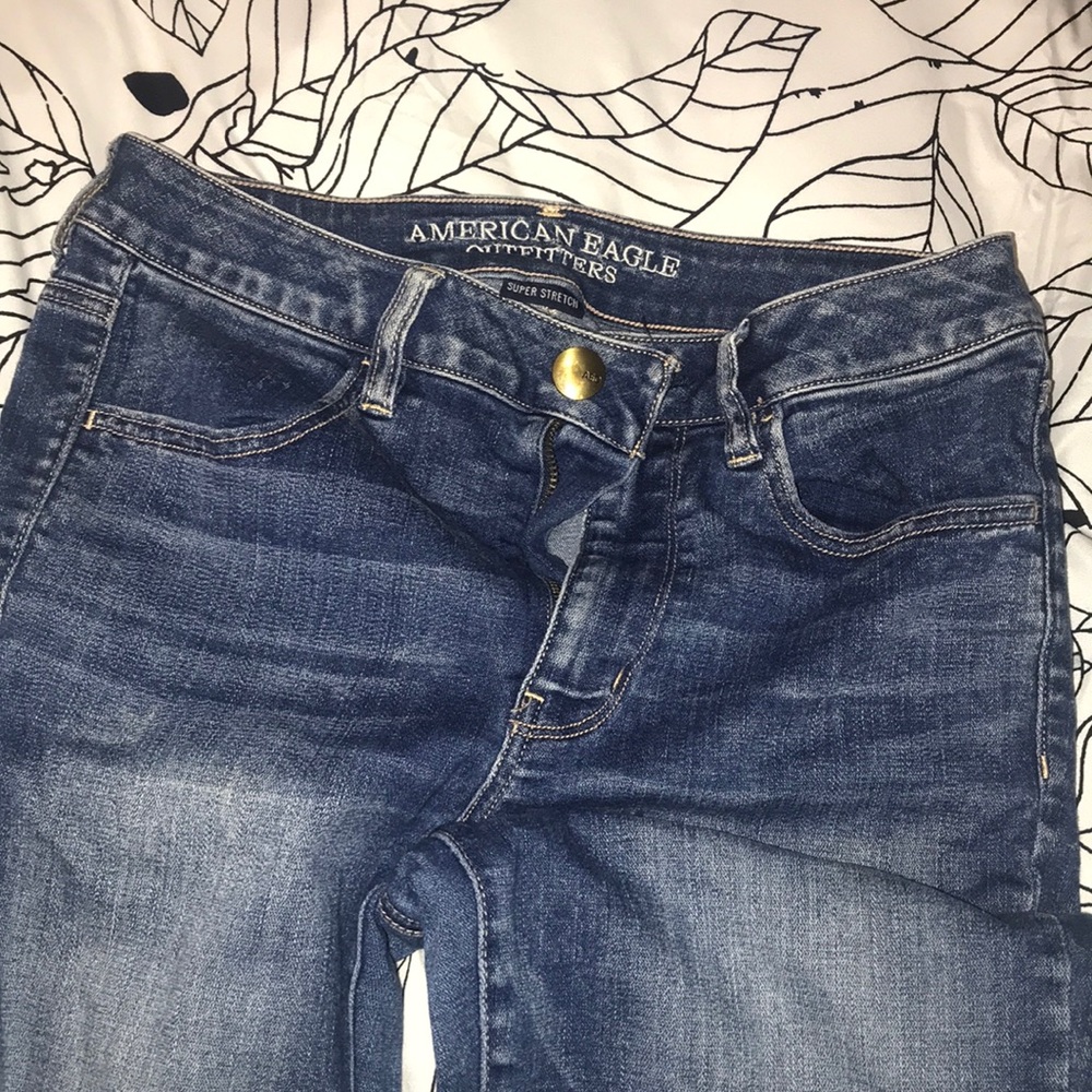 American eagle super stretch skinny jeans